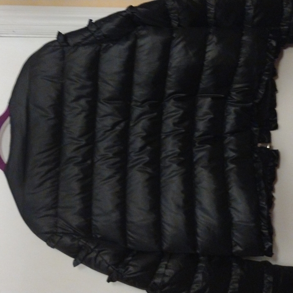 Michael Kors ruffle puffer jacket - Picture 4 of 7